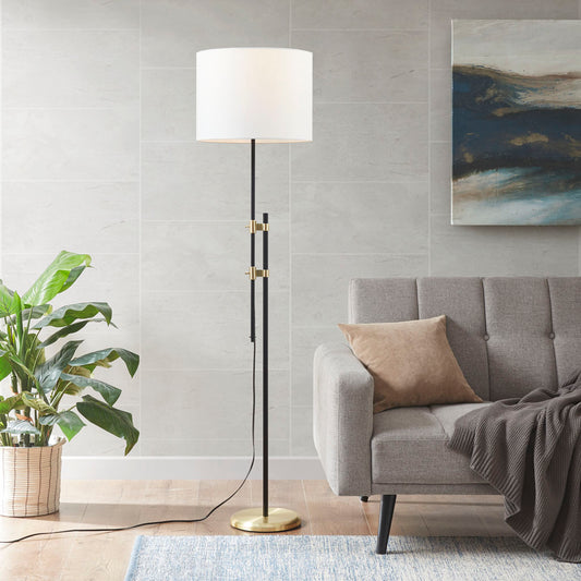 Ellsworth Asymmetrical Adjustable Height Floor Lamp