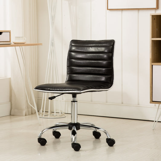 Fremo Adjustable Air Lift Office Chair - Black