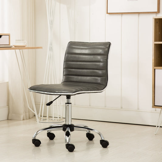 Fremo Adjustable Air Lift Office Chair - Gray