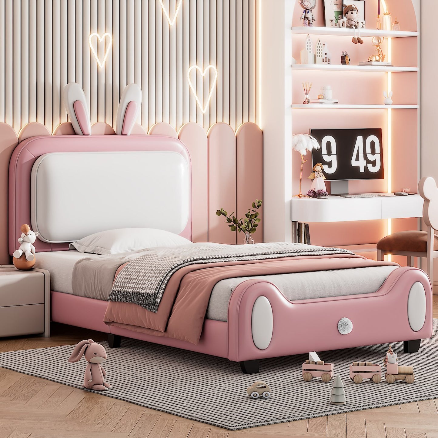 Rodger Rabbit Twin Princess Bed