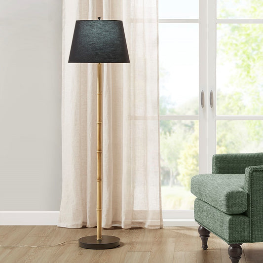 Nassau Metal Bamboo Floor Lamp