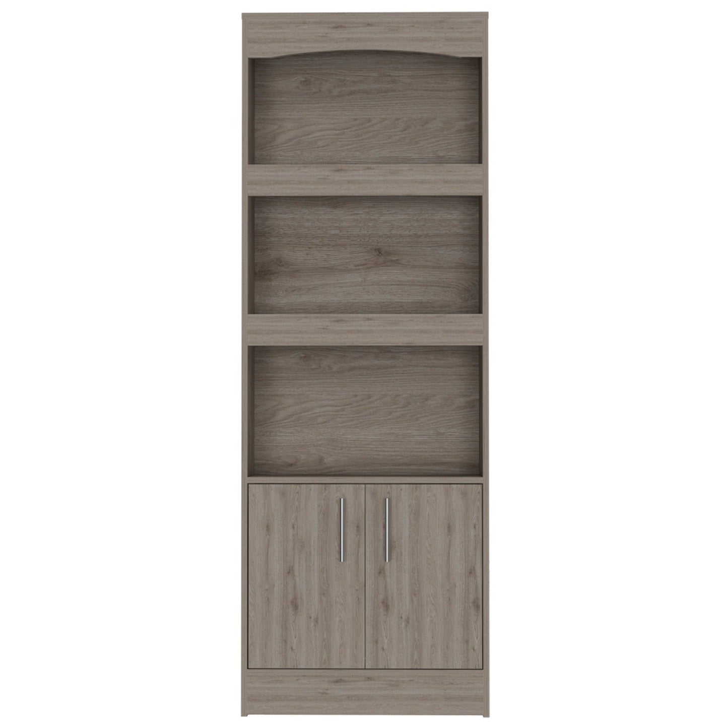 Durango 3-Shelf Double Door Bookcase - Beige