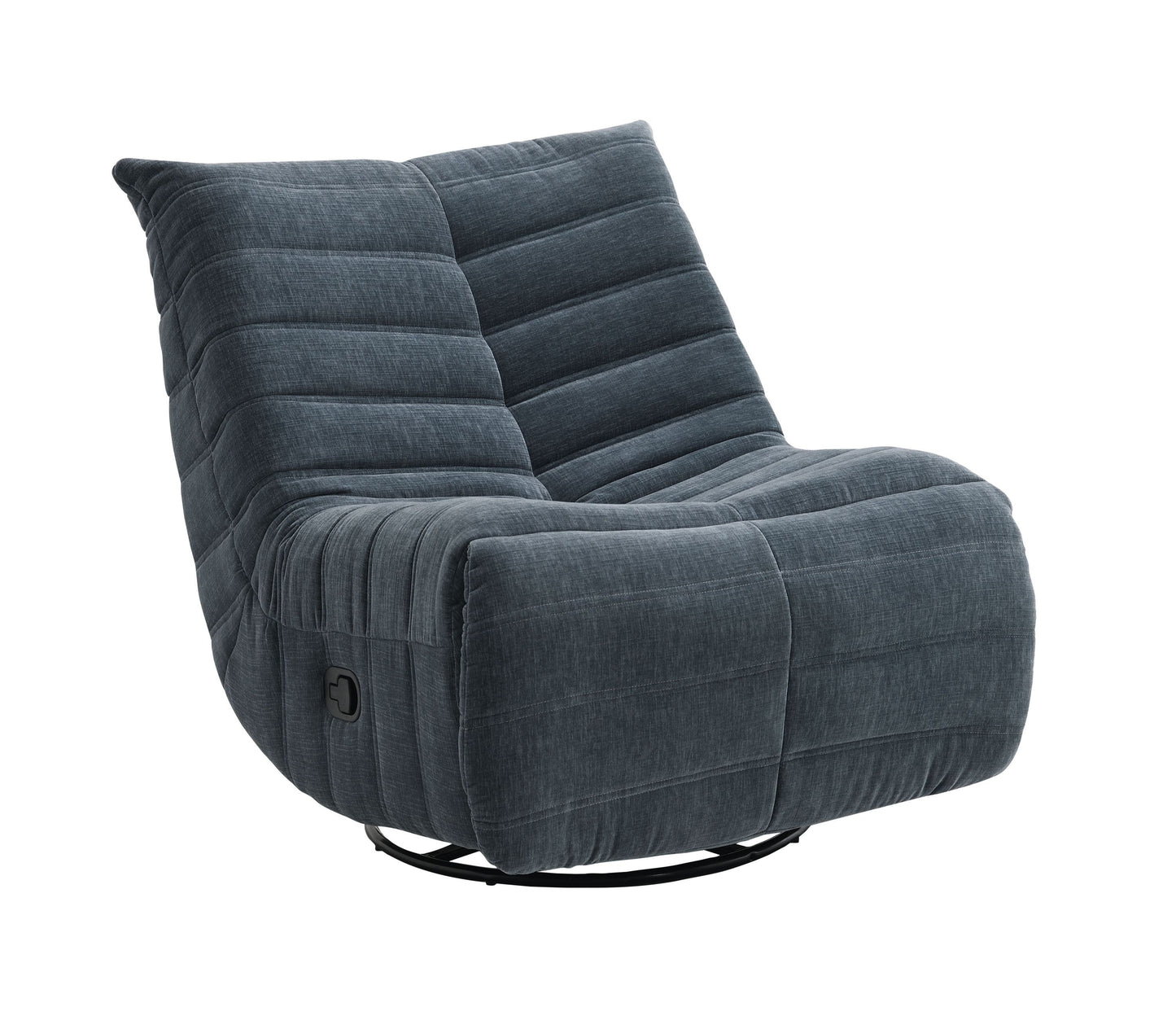 Talmon Shadow Chenille Glider Recliner with Swivel