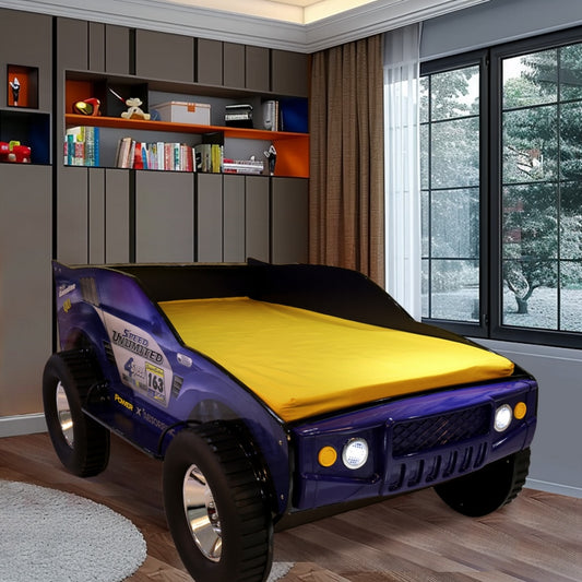 Speed Bump Jeep Bed - Blue