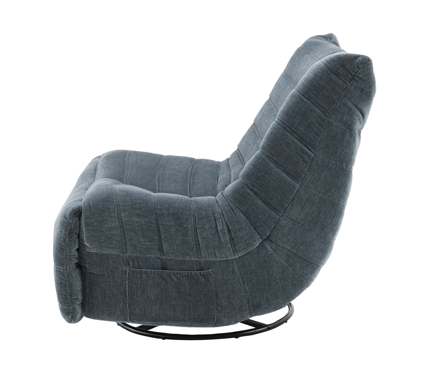 Talmon Shadow Chenille Glider Recliner with Swivel