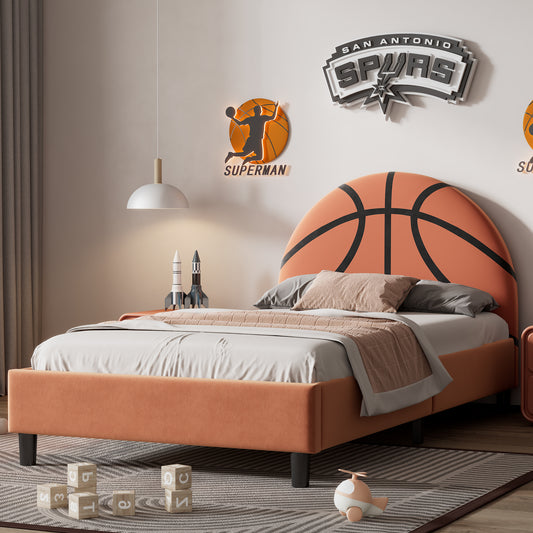 Jordan Basketball Design Twin Platform Bed