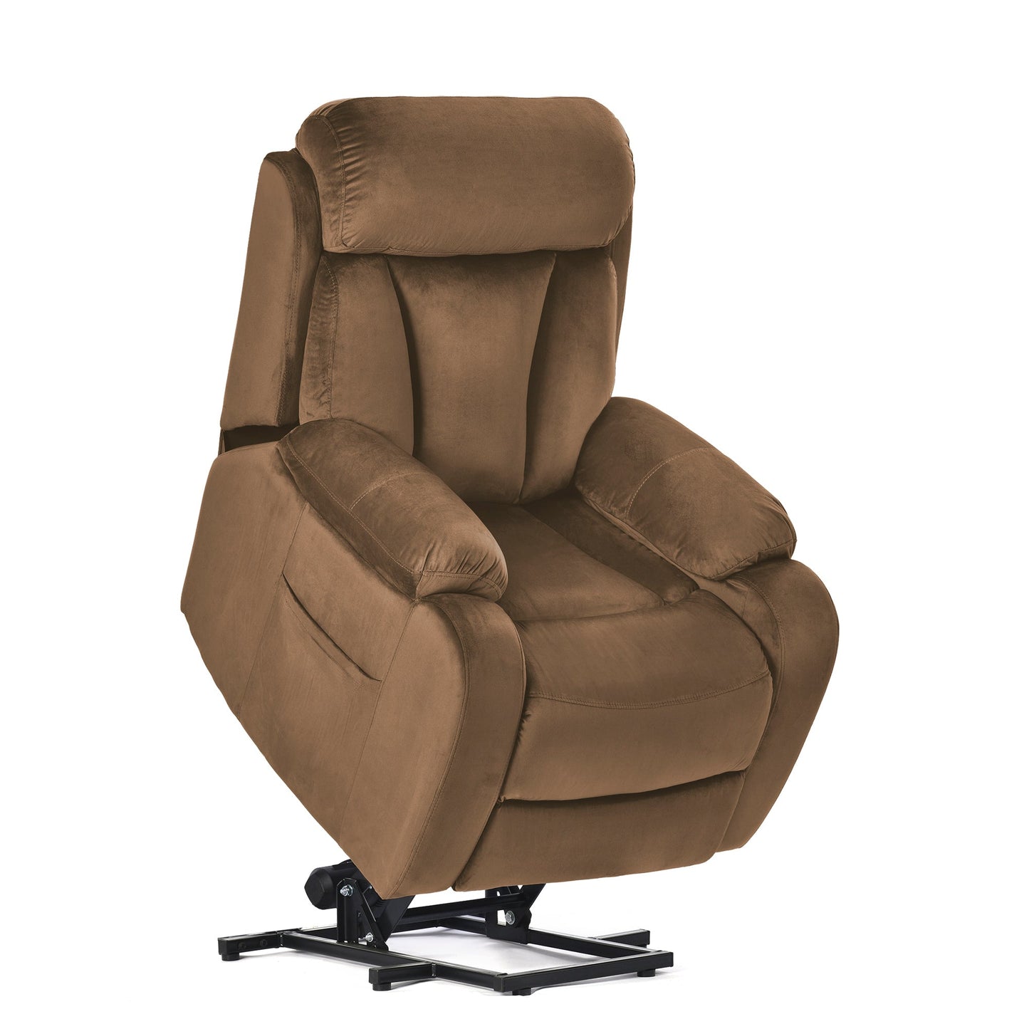 Fiala Power Lift Recliner with USB, Brown