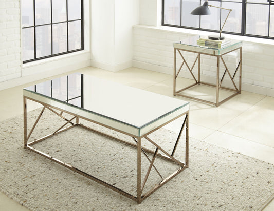 Evelyn - Cocktail Table - Beige