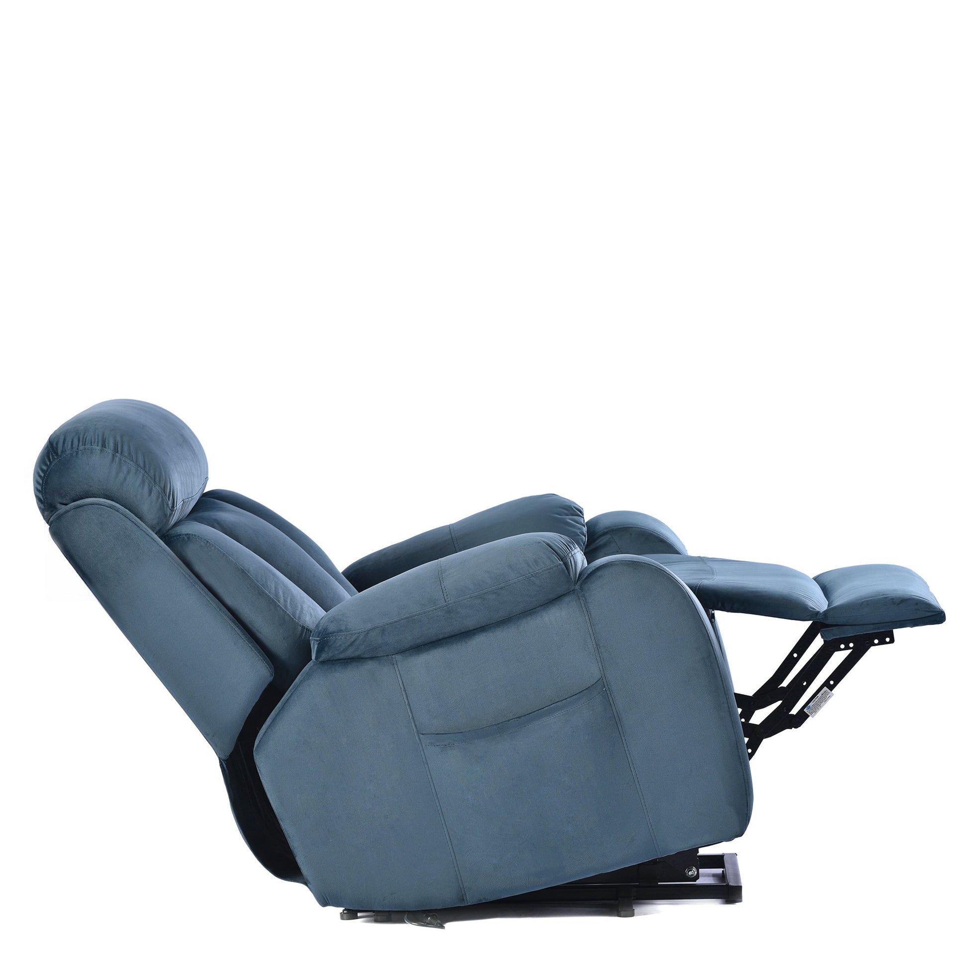 Fiala Power Lift Recliner with USB, Blue