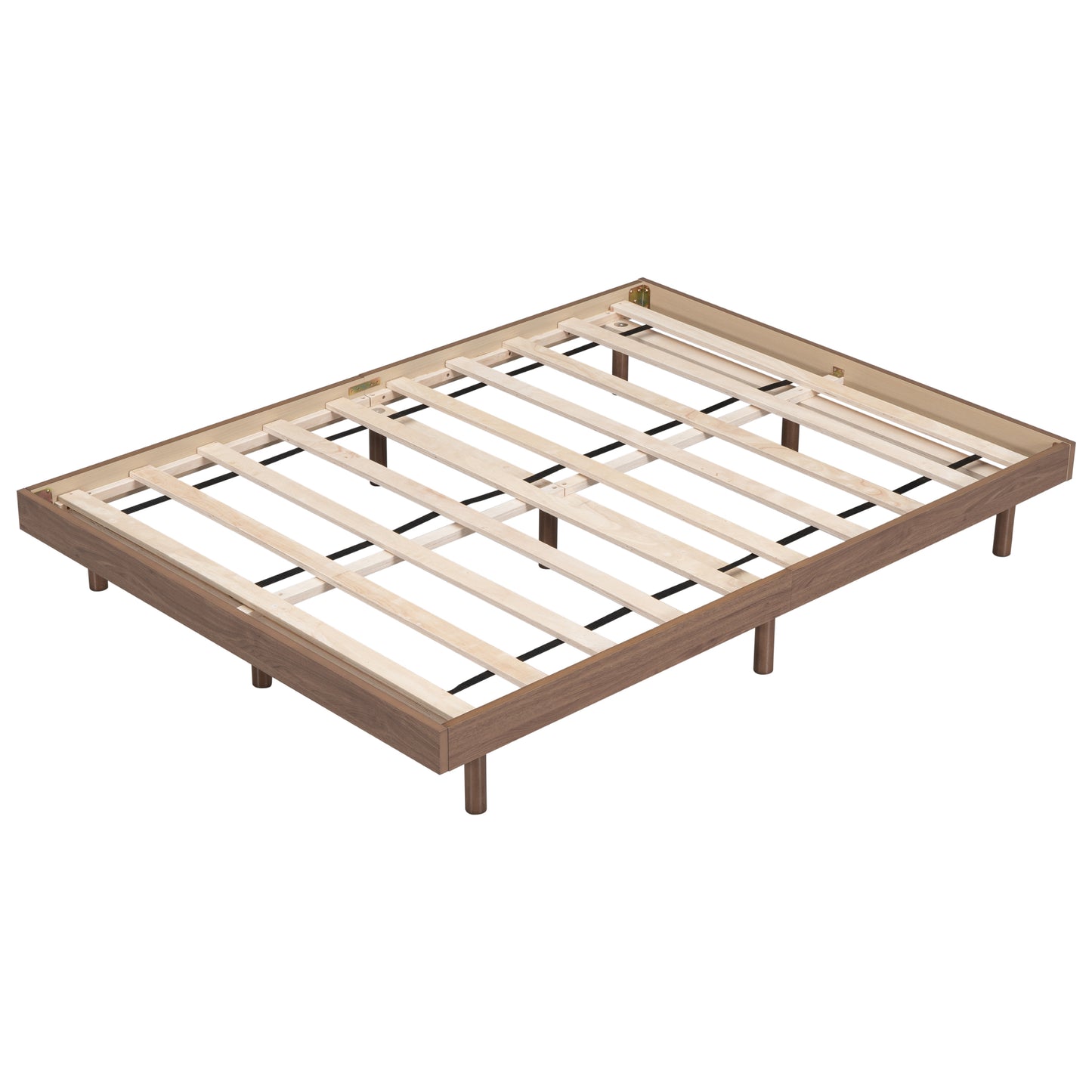 Laken Modern Design Full Floating Platform Bed Frame