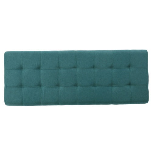 Maddison 50" Upholstered Storage Bench, Teal