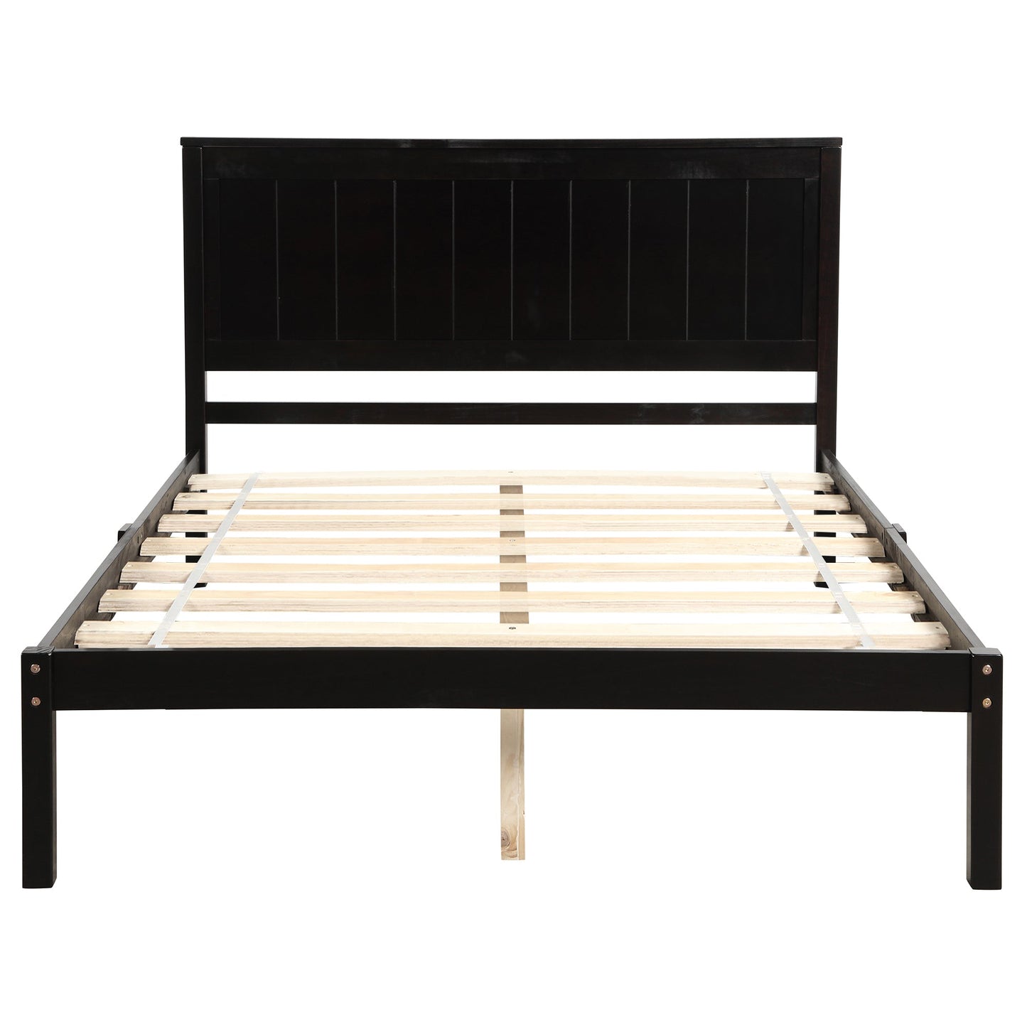 Full Size Platform Bed in Espresso