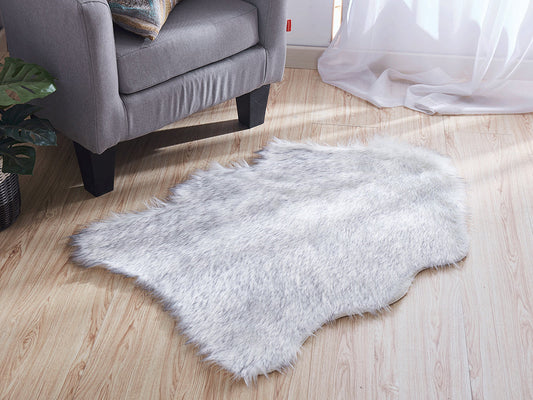 "Luxury Decorative" Hand Tufted Faux Fur Sheepskin Area Rug