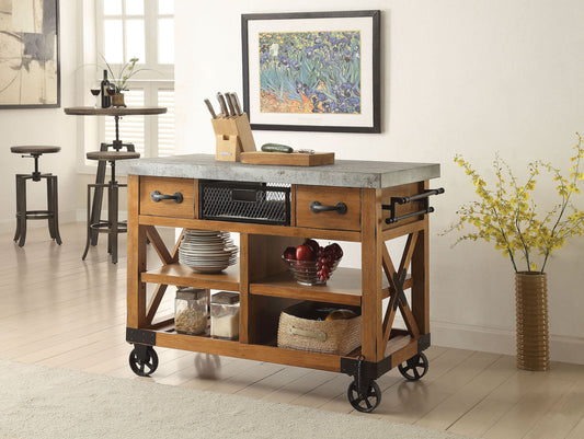 ACME Kailey Kitchen Island Cart